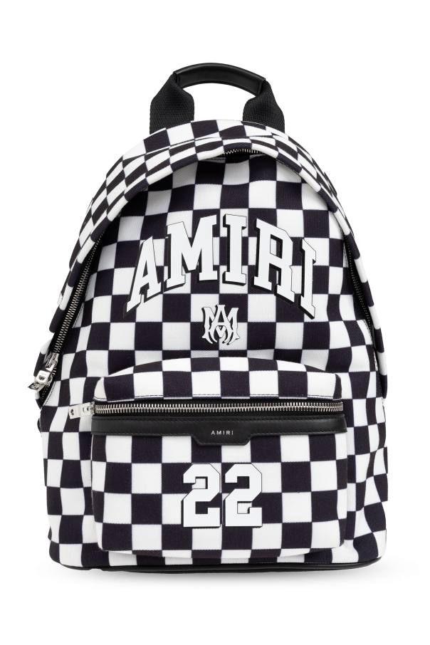 Amiri Kids Backpack with logo