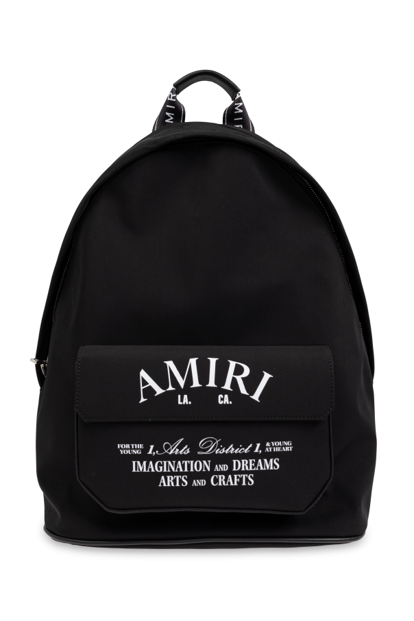 Amiri Backpack with logo