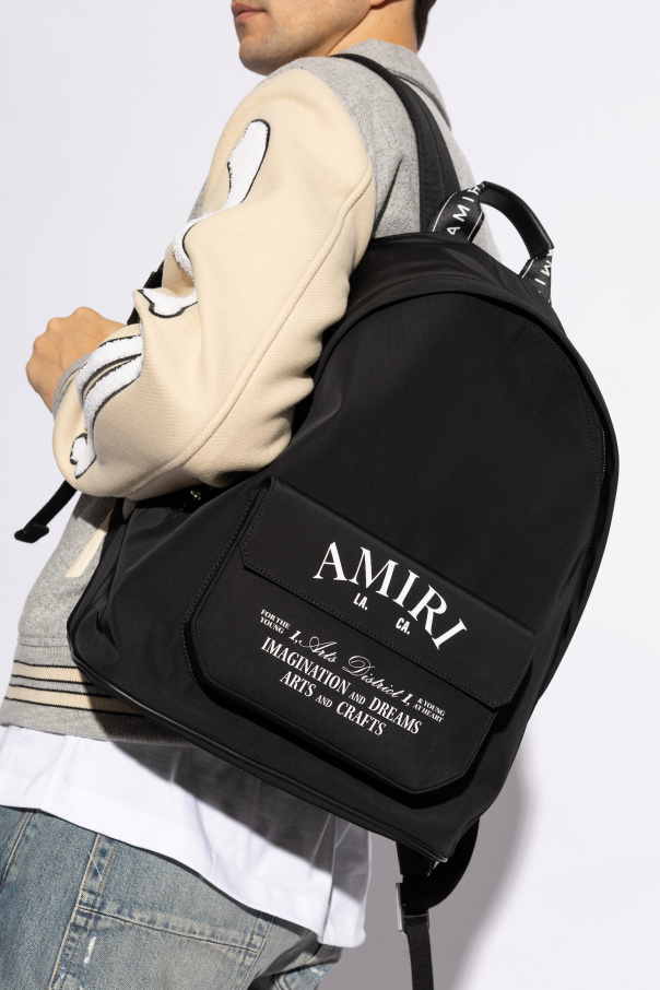 Amiri Backpack with logo