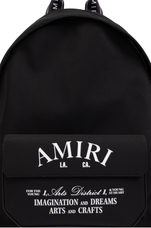 Amiri Backpack with logo