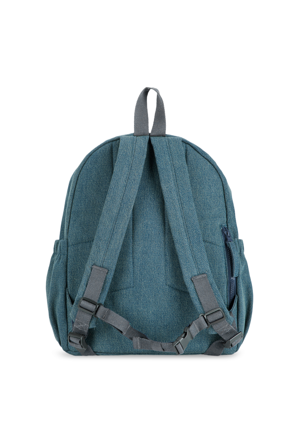 Bobo Choses Denim backpack with printed logo