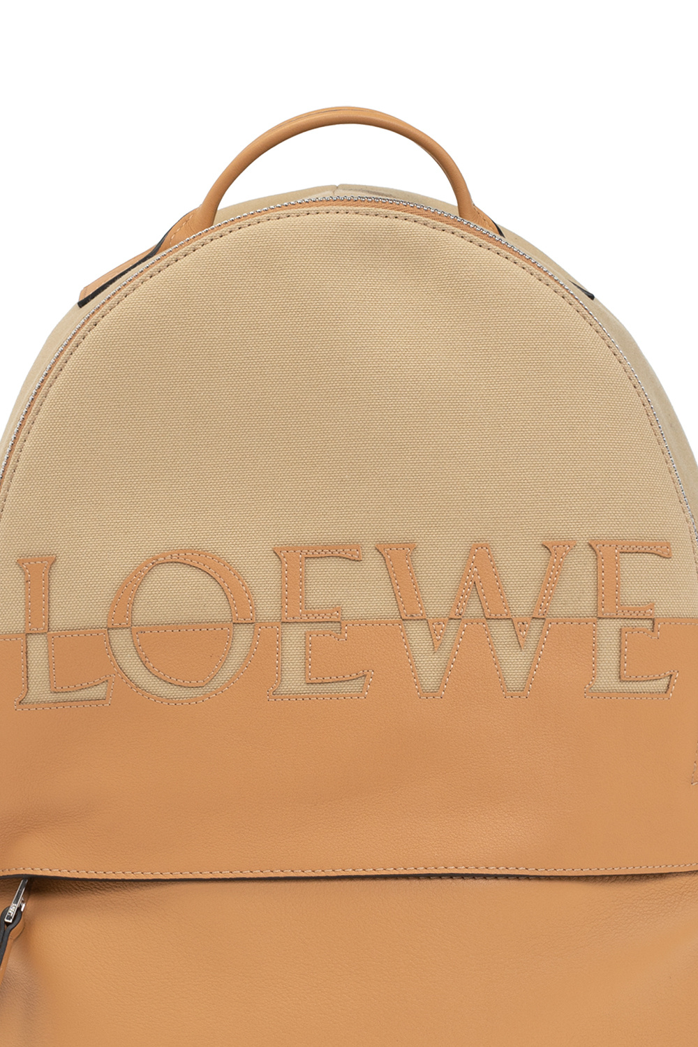 Loewe pouch with logo loewe bag black