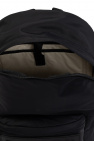 Diesel BLACK Backpack with logo