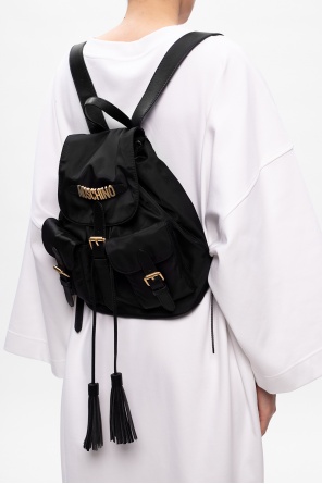 Backpack with pockets od Moschino