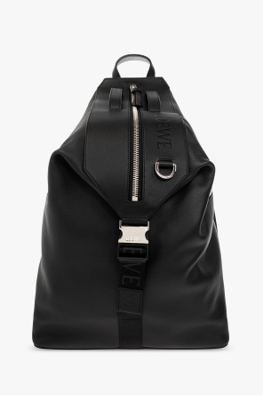 ‘Convertible’ leather backpack