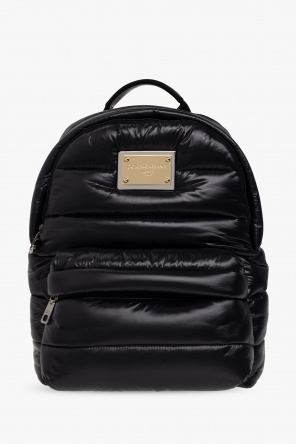 Quilted backpack with logo od Dolce & Gabbana