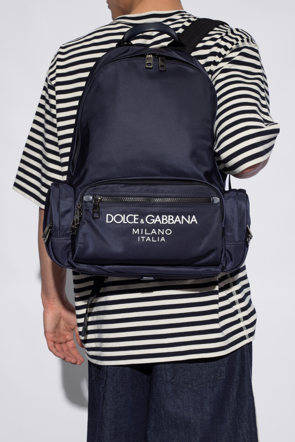 dolce sauvage & Gabbana Backpack with logo