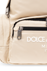 Dolce & Gabbana beige Backpack with logo