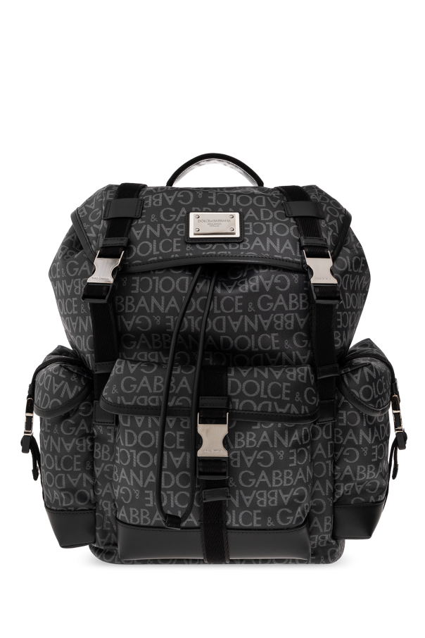 Monogrammed backpack od Dolce & Gabbana