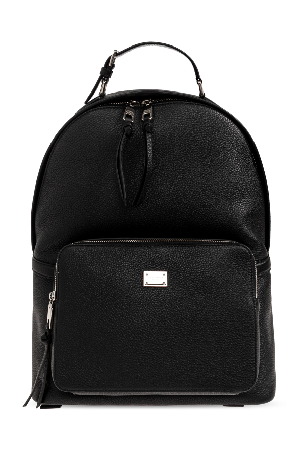Leather backpack `Vittoria` od Dolce & Gabbana