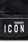 Dsquared2 quilted logo-plaque shoulder bag Weiß