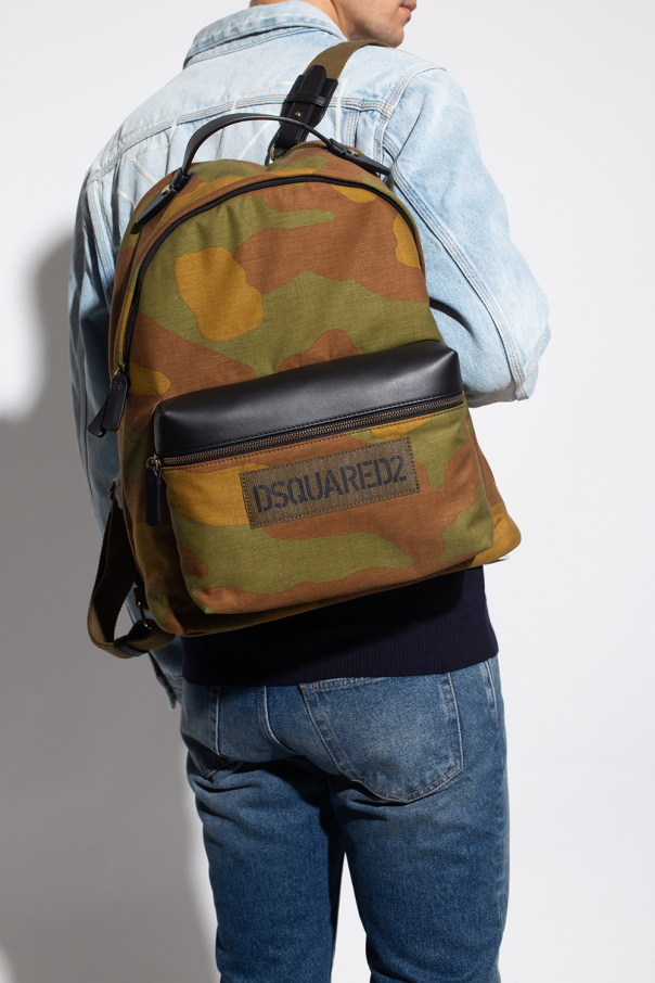 Dsquared2 Backpack with camo print