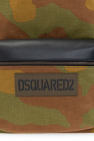 Dsquared2 Love Moschino twist-detail logo clutch bag