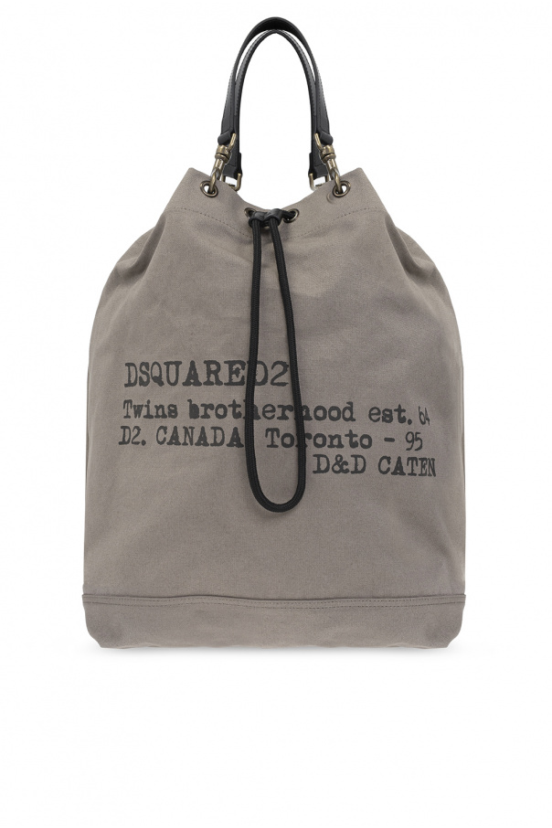 Dsquared2 Hammock leather shoulder bag