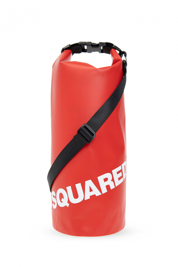 Dsquared2 Жіноча сумка sambag шоппер tote бежева з клапаном