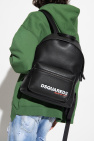 Dsquared2 BLACK Backpack with logo