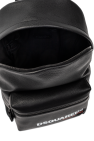 Dsquared2 BLACK Backpack with logo