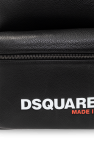 Dsquared2 BLACK Backpack with logo
