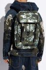 Dsquared2 GREEN Backpack with print