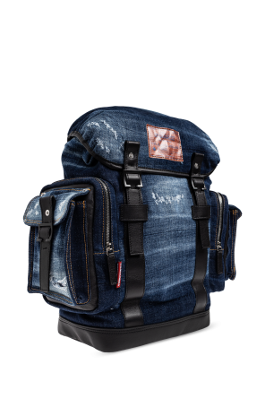 Dsquared2 Denim backpack with logo