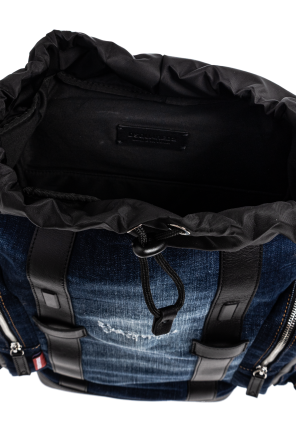 Dsquared2 Denim backpack with logo