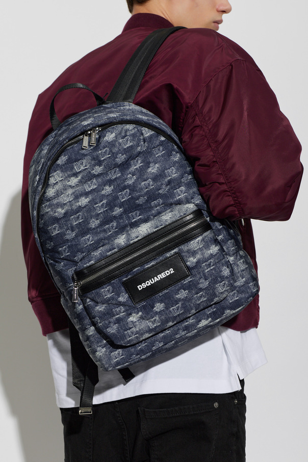 Dsquared2 Monogram Turtleneck Backpack by Dsquared2