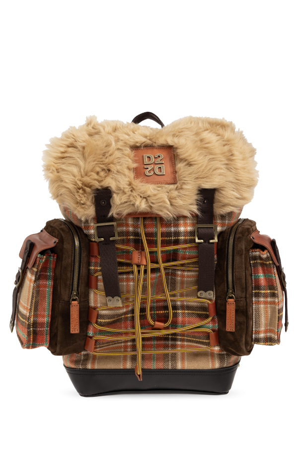 Backpack with multiple pockets od Dsquared2