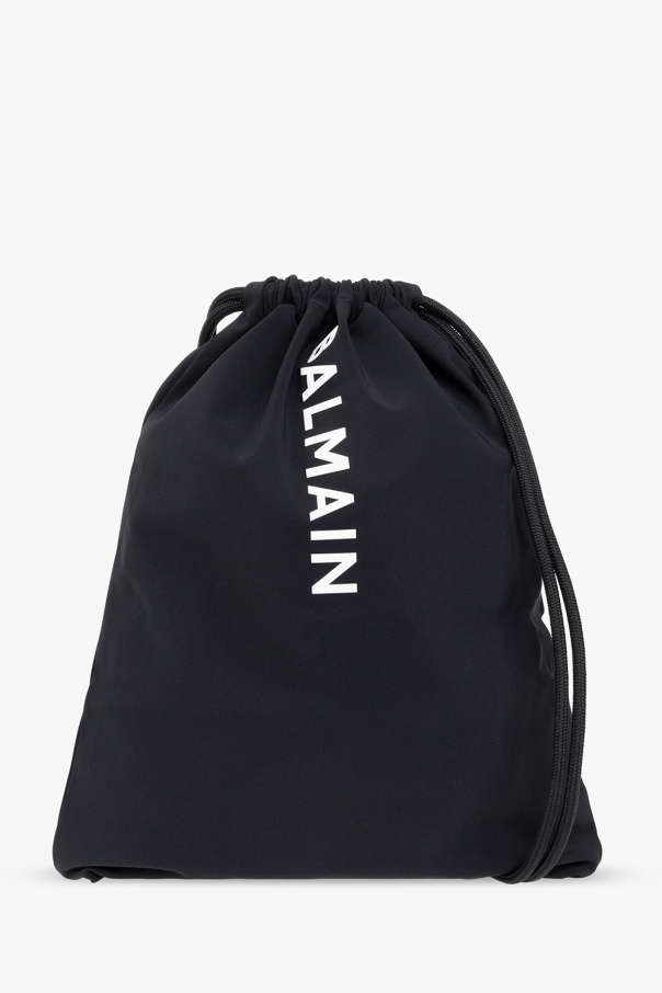 Balmain Backpack with logo