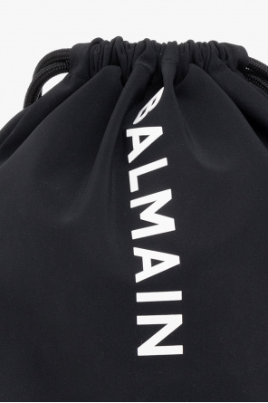 Balmain Backpack with logo