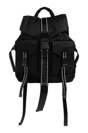 Mochila con parche con logo
