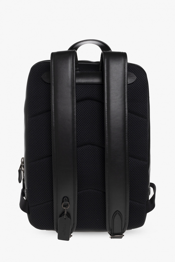 Black 'Gotham' leather backpack Coach - Vitkac Italy