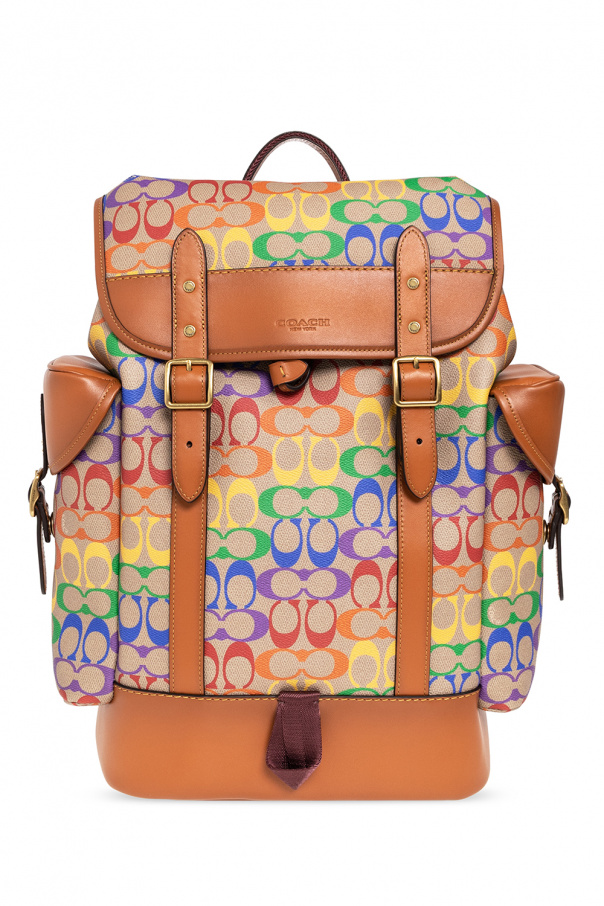 Coach Dear Monogrammed backpack