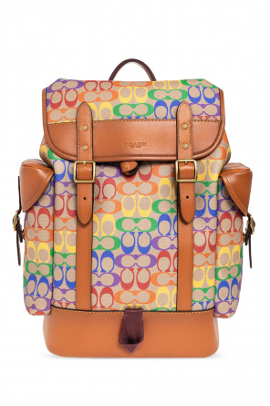Monogrammed backpack od Coach