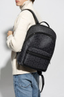 Coach BLACK Backpack with logo