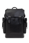 Coach BLACK Leather backpack Hitch