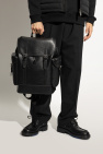 Coach BLACK Leather backpack Hitch