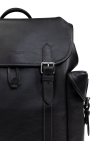 Coach BLACK Leather backpack Hitch