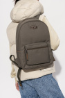 Diesel GREEN ‘D. 90’ backpack with logo