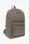 Diesel GREEN ‘D. 90’ backpack with logo