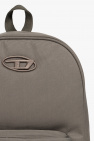 Diesel GREEN ‘D. 90’ backpack with logo