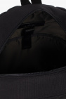 Diesel BLACK ‘D. 90’ backpack with logo