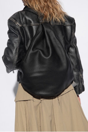fringe leather jacket od Discord Yohji Yamamoto