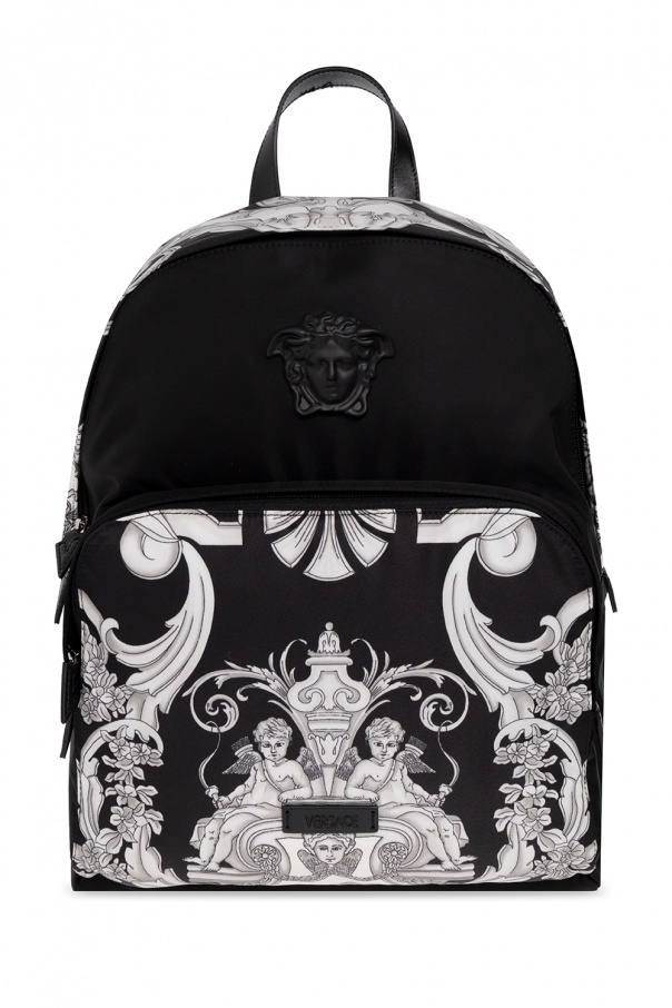 Versace backpack allowing with ‘Baroque’ pattern