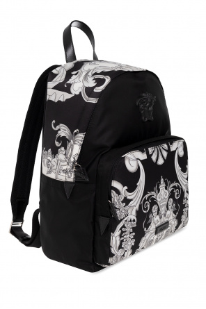 Versace backpack Speedy with ‘Baroque’ pattern