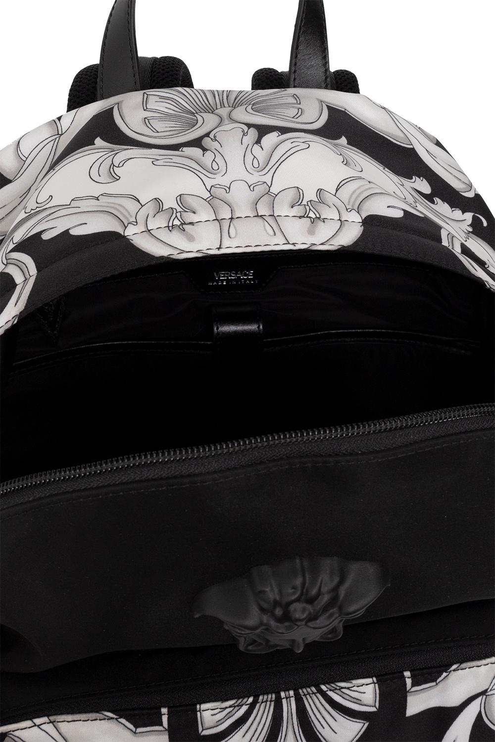 Versace Backpack with ‘Baroque’ pattern