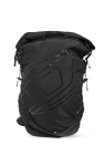 Diesel BLACK ‘DRAPE’ backpack with logo