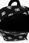 Dolce & Gabbana Kids BLACK Backpack with monogram