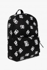 Dolce & Gabbana Kids BLACK Backpack with monogram