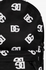 Dolce & Gabbana Kids BLACK Backpack with monogram