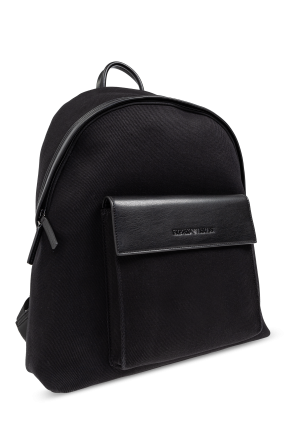 Emporio Armani Backpack with logo-shaped appliqué
